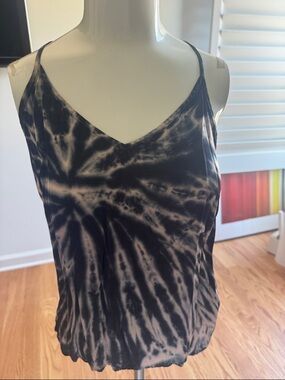 Young fabulous and broke tie dye silky cami top